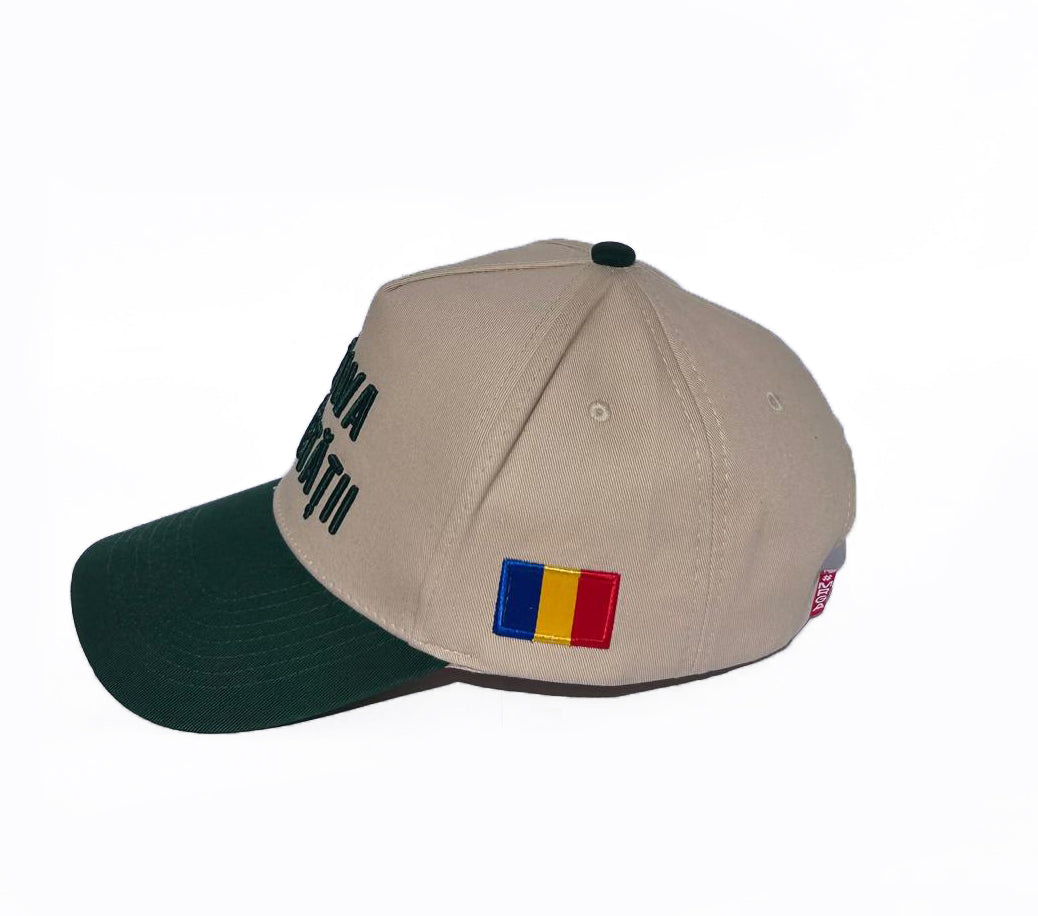 Șapca "Pleava Societății" - Verdele Pădurii - EDIȚIE LIMITATĂ